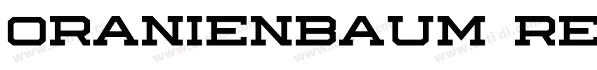 Oranienbaum Regular字体转换 Oranienbaum Regular字体转换